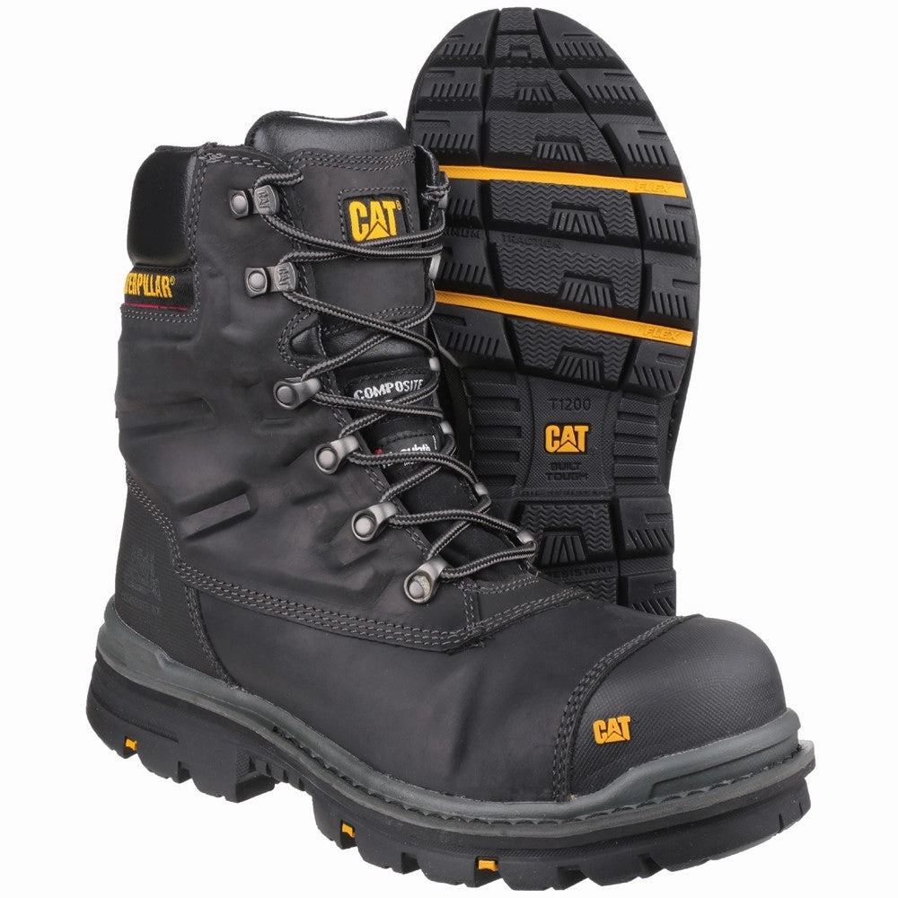 Shock Absorbing Lightweight Shoes Caterpillar Premier Waterproof Safety Boot