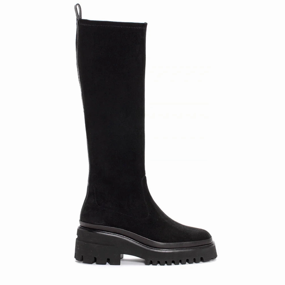 Pons Quintana | Women Boots | Eva Black Jet Strech | Black Timeless Weather Ready