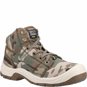 Safety Jogger Desert S1P Safety Boots Supportive Slip On Shoes