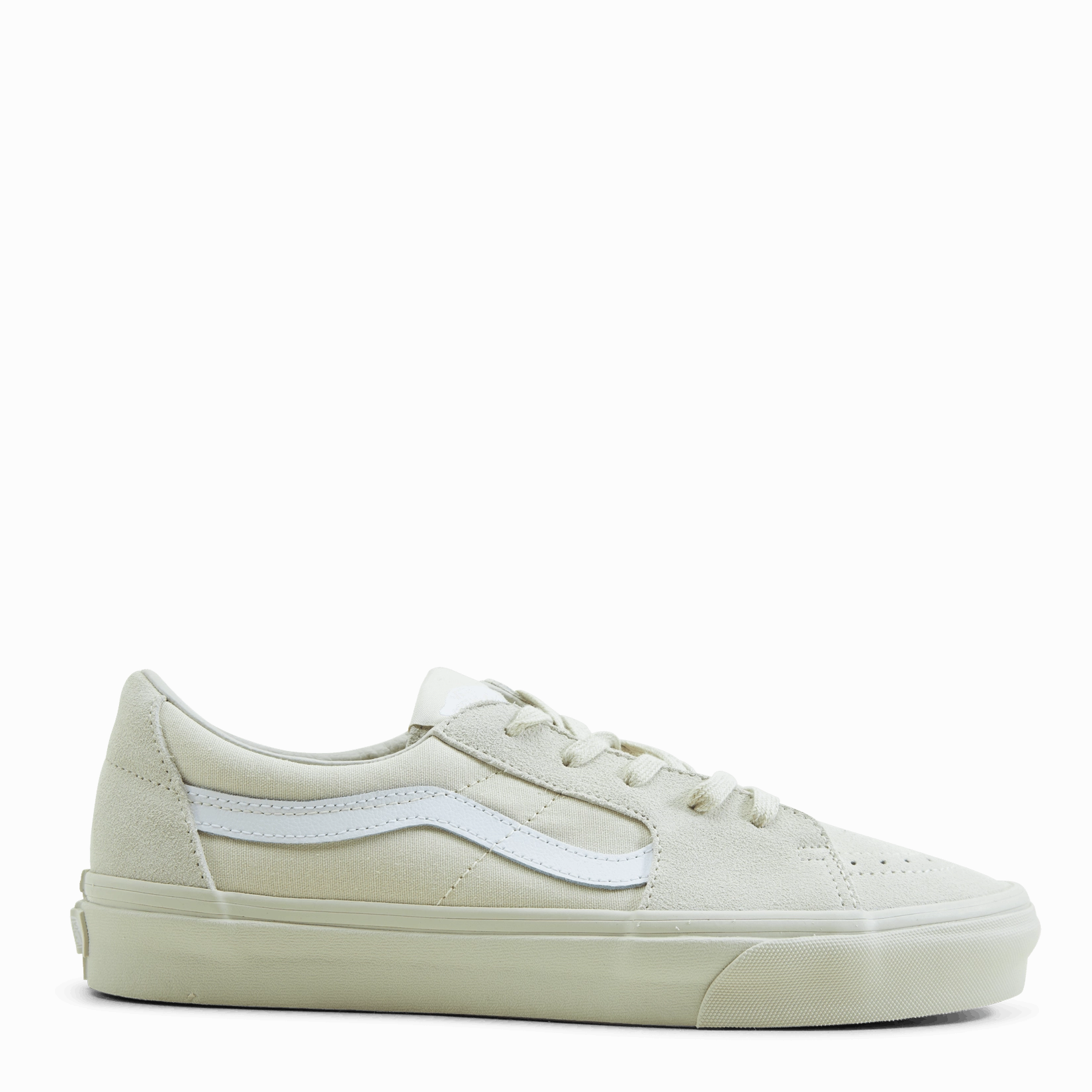 Ua Sk8-Low Contrast Bone White Versatile Footwear Unisex