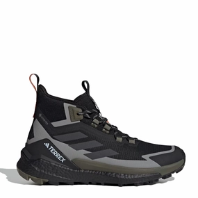 Adidas Terrex Free Hiker 2 Gore-Tex Hiking Shoes Core Black / Carbon / Olive Strata Lightweight