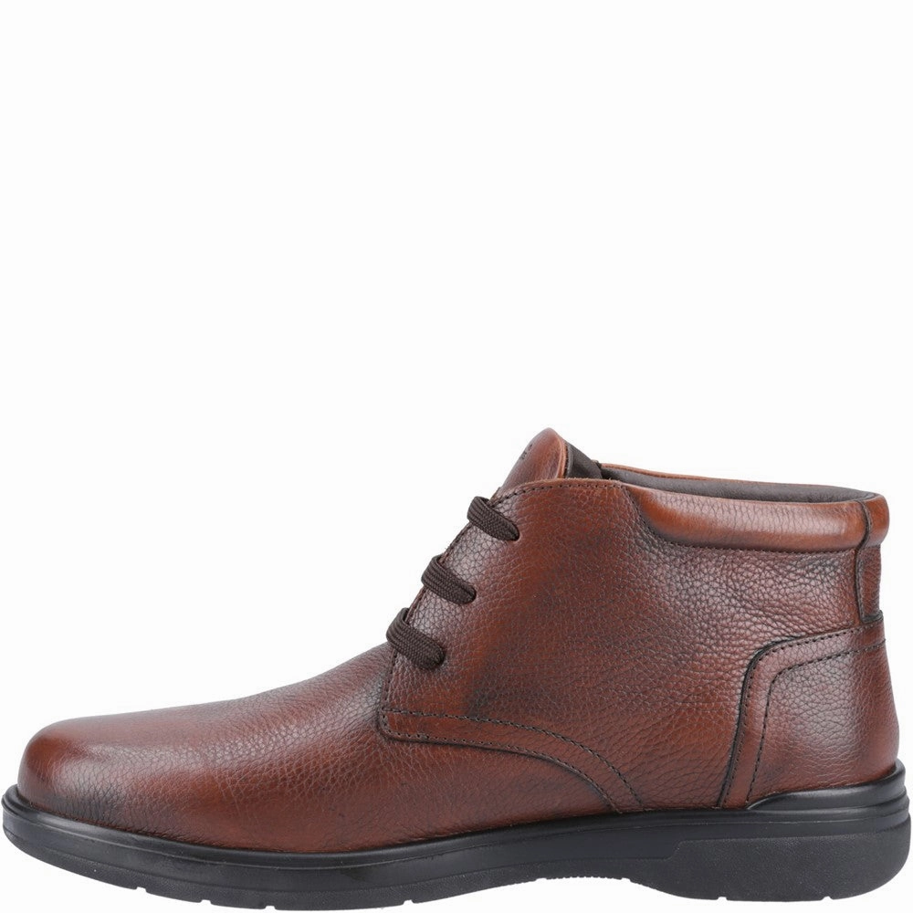 Hush Puppies Malcolm Boots Comfort Heel Grippy Traction