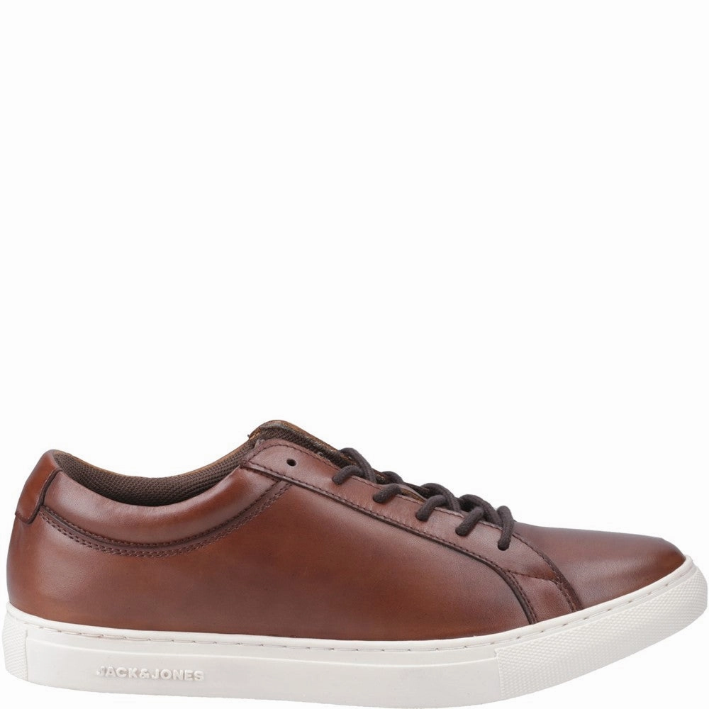 Eco Friendly Jack & Jones Galaxy Leather Trainer