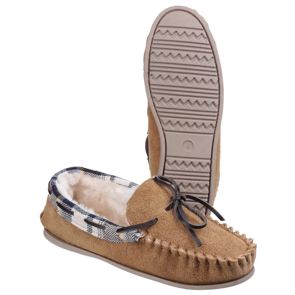 Odor Resistant Cotswold Kilkenny Moccasin Slipper