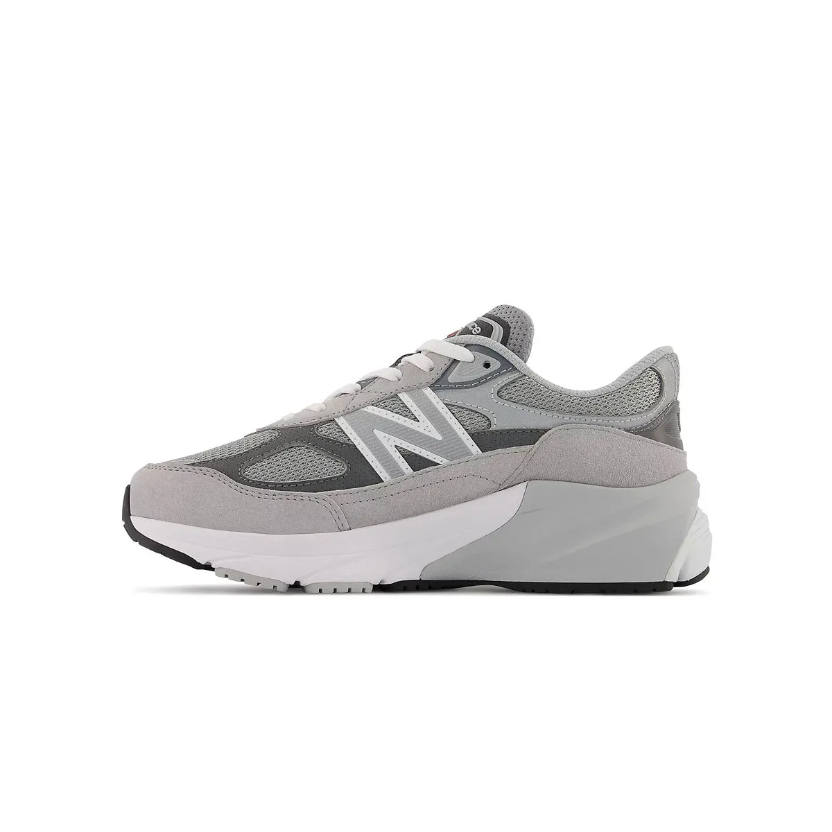 Kids 990V6 'Grey Silver' Breathable Mesh