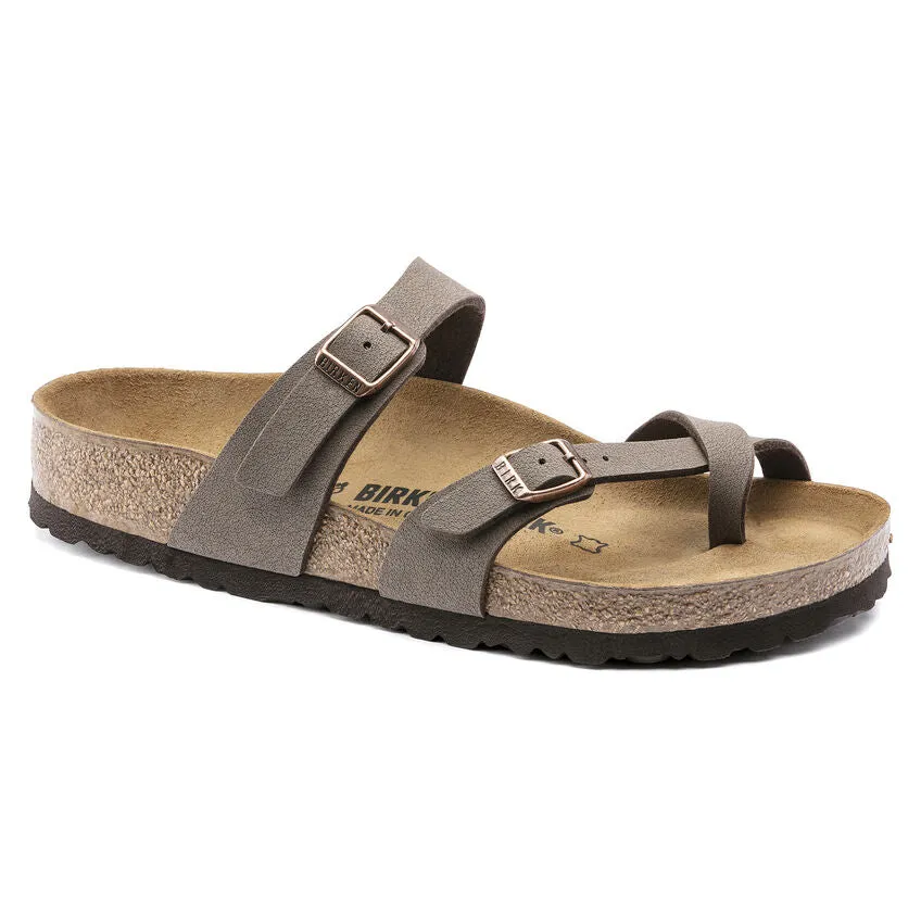Birkenstock Womens Mayari Birkibuc Regular/Wide Flexible Ergonomic Sole