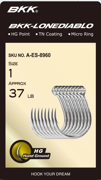BKK Lone Diablo Inline Single Hook