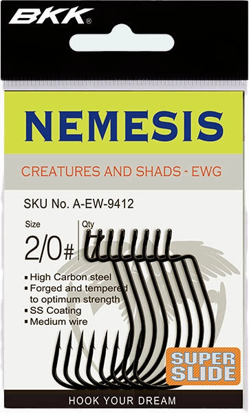 BKK Nemesis Texas Rig Bulky Bait Hook