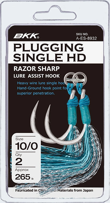 BKK Plugging Single HD Assist Hook