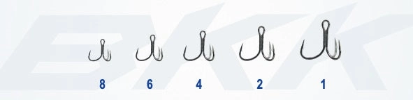 BKK Spear EWG-71 SS Treble Hook