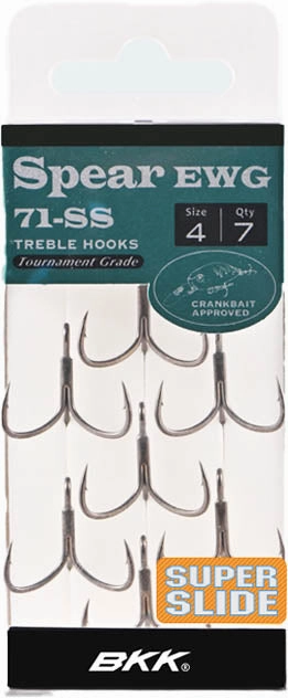 BKK Spear EWG-71 SS Treble Hook
