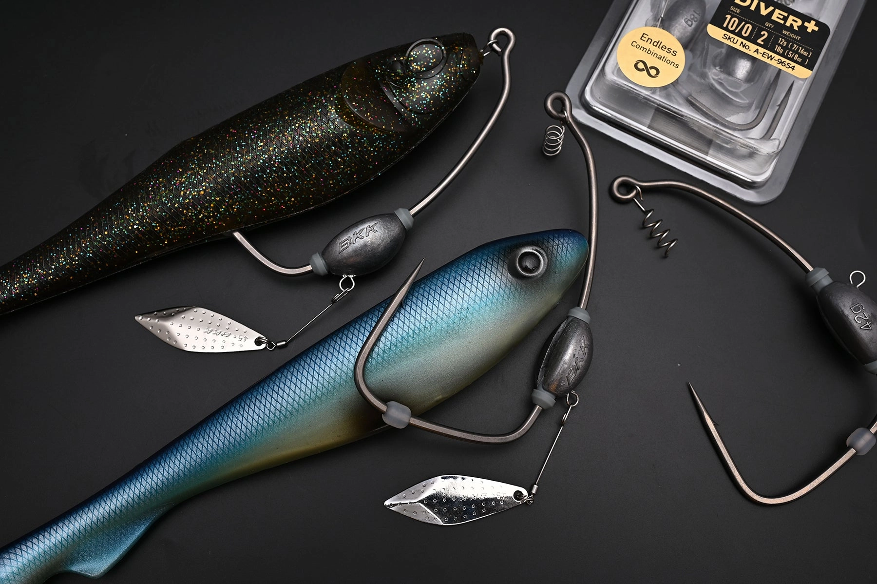 BKK Titan Diver  Weighted Swimbait Hook