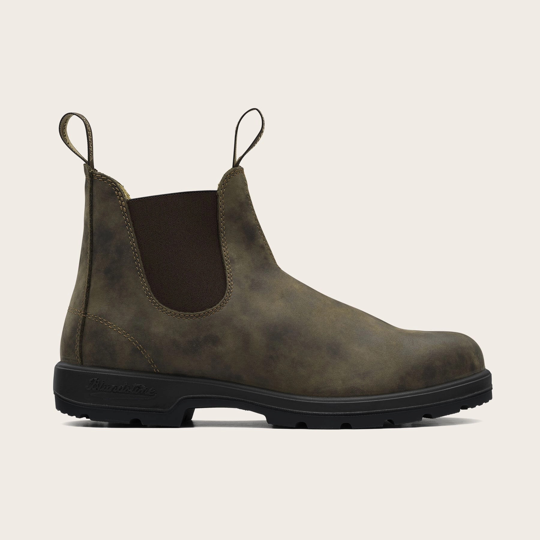 Breathable Mesh Blundstone | Unisex Chelsea Boots | Rustic Brown Iconic Chelsea Boot | Brown