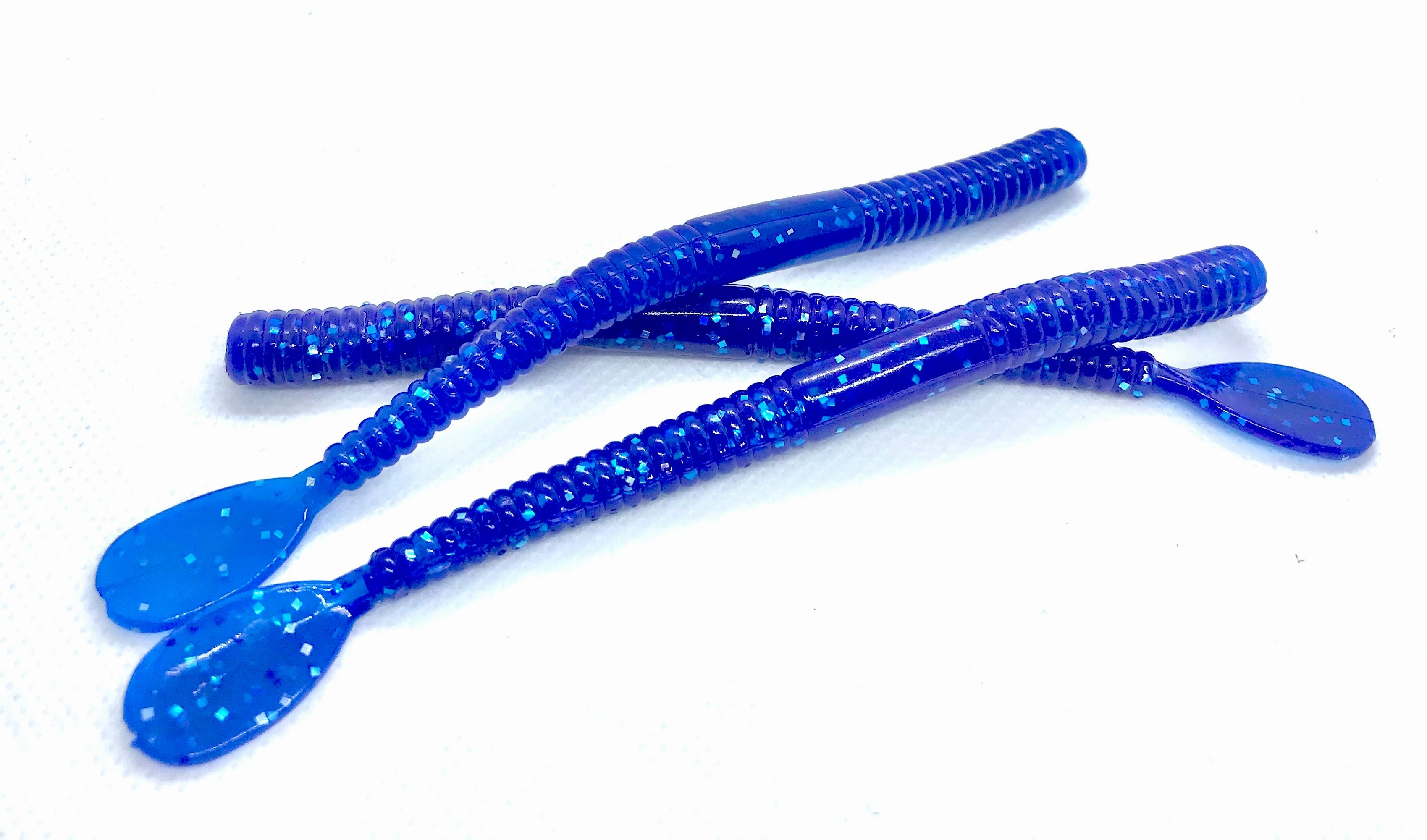 BnR Tackle Holey Worms Steelhead Soft Plastic Worms 8 pack