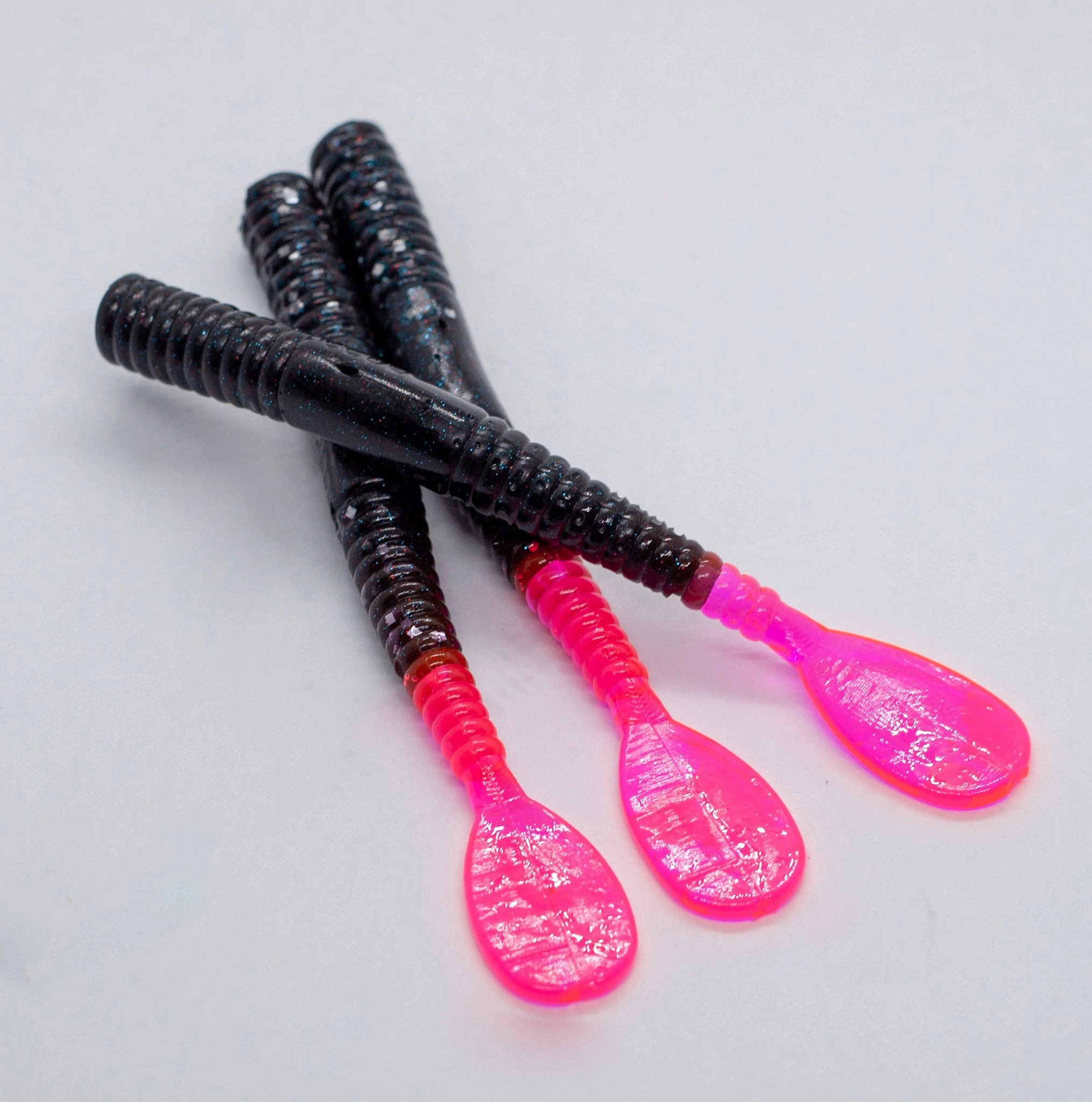 BnR Tackle Holey Worms Steelhead Soft Plastic Worms 8 pack