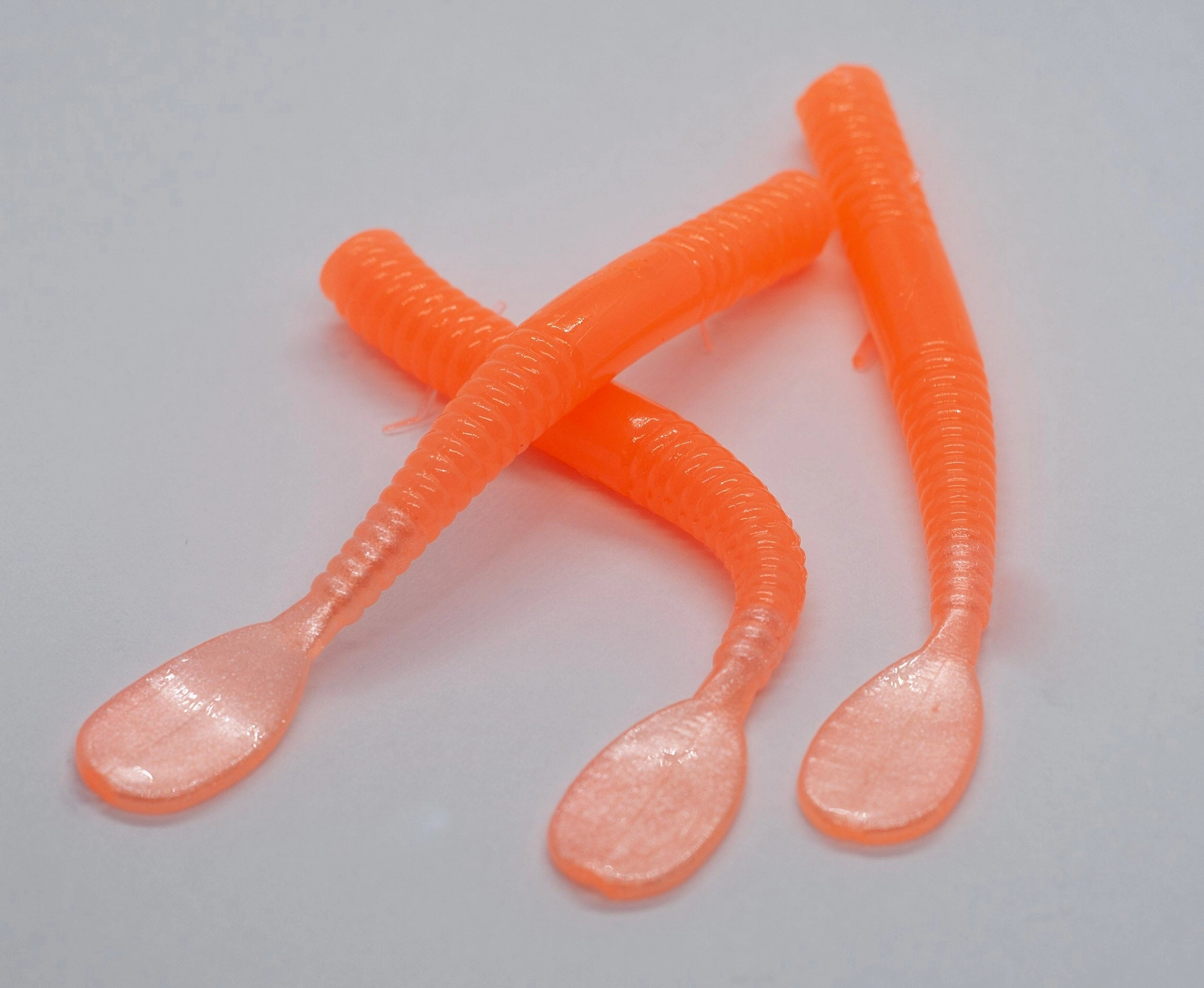 BnR Tackle Holey Worms Steelhead Soft Plastic Worms 8 pack