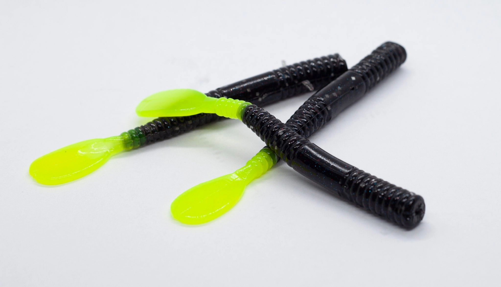 BnR Tackle Holey Worms Steelhead Soft Plastic Worms 8 pack