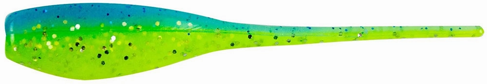 Bobby Garland Mo'Glo Baby Shad Glow-In-The-Dark 2 inch Soft Plastic 18 pack
