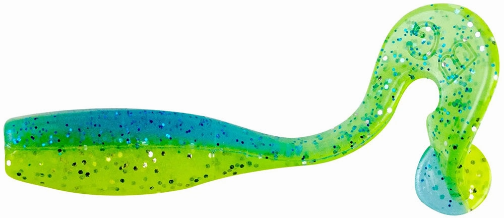 Bobby Garland MoGlo Stroll'r Swimming Curlytail Soft Plastic - 2.5 Inch
