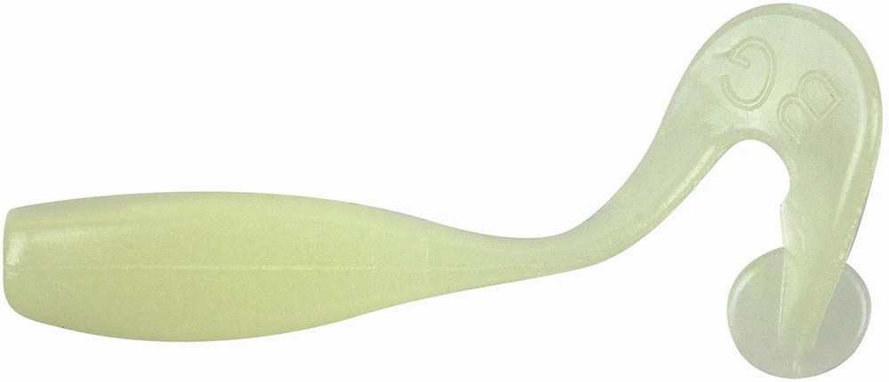 Bobby Garland MoGlo Stroll'r Swimming Curlytail Soft Plastic - 2.5 Inch