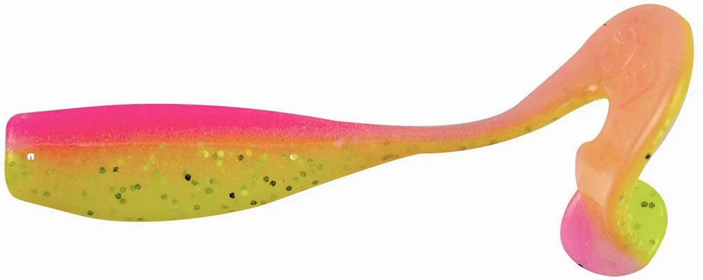 Bobby Garland MoGlo Stroll'r Swimming Curlytail Soft Plastic - 2.5 Inch
