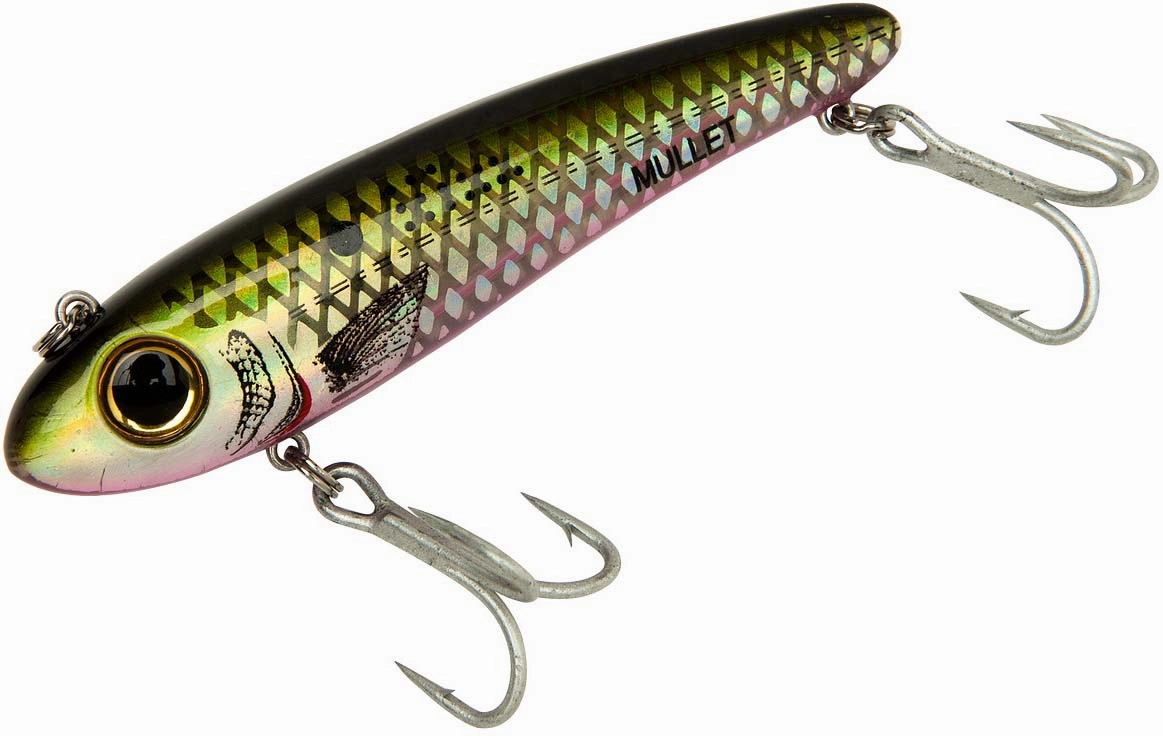 Bomber Saltwater Grade Mullet 3 1/2 inch Twitchbait