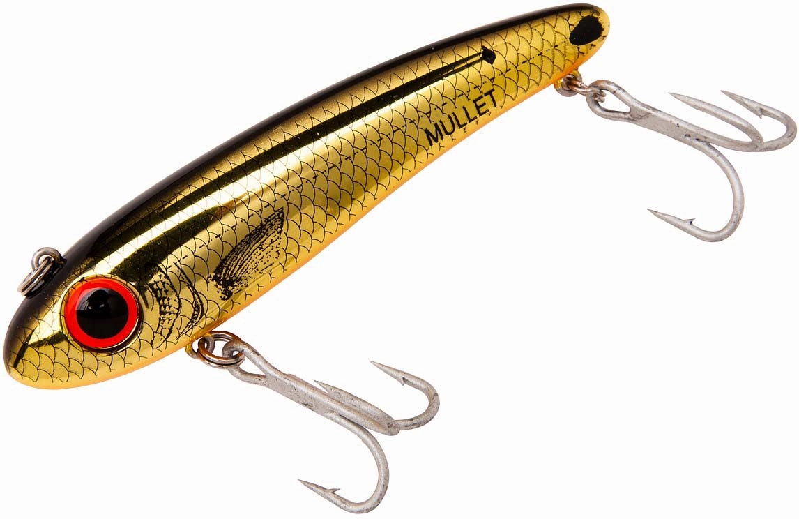 Bomber Saltwater Grade Mullet 3 1/2 inch Twitchbait