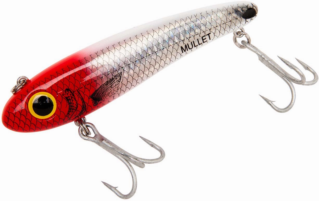 Bomber Saltwater Grade Mullet 3 1/2 inch Twitchbait