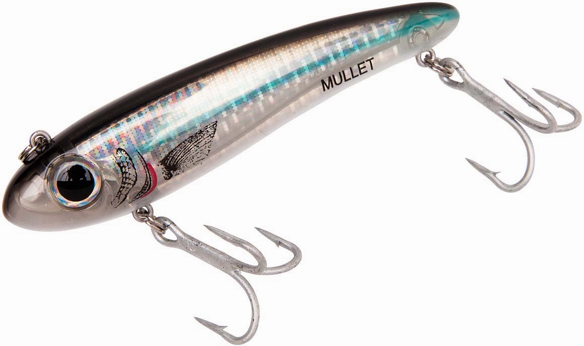Bomber Saltwater Grade Mullet 3 1/2 inch Twitchbait