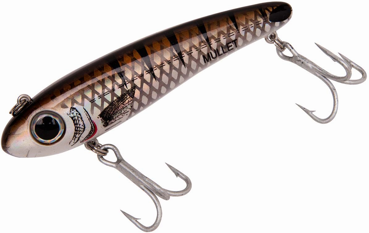 Bomber Saltwater Grade Mullet 3 1/2 inch Twitchbait