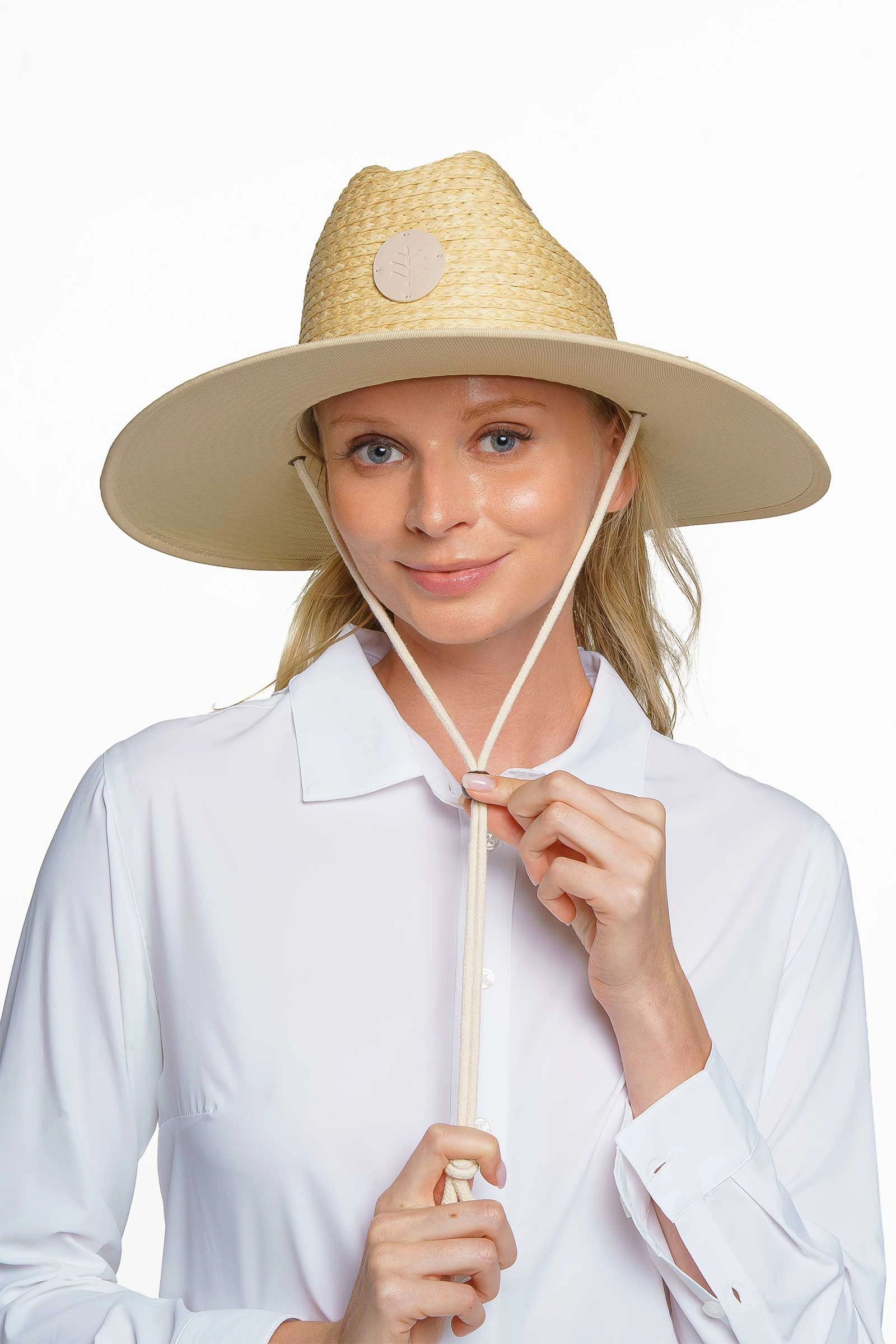 Bondi - Lifeguard Straw Hat | Natural
