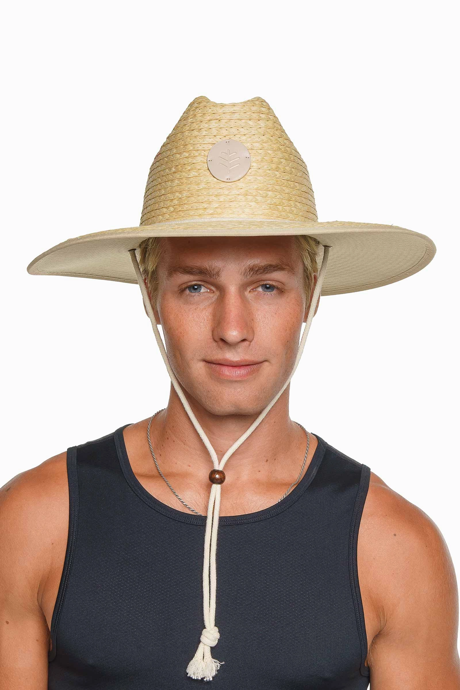 Bondi - Lifeguard Straw Hat | Natural