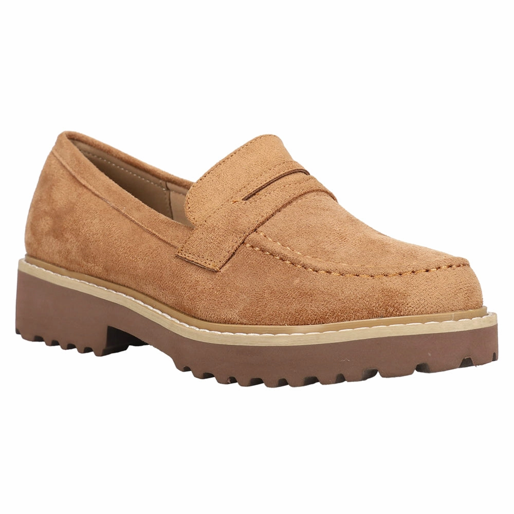 Boost Lug Sole Loafers Cushioned Insoles