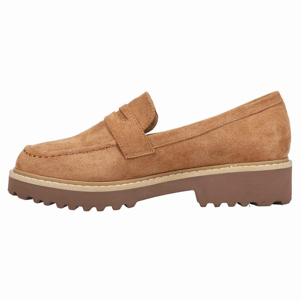 Boost Lug Sole Loafers Orthotic Friendly