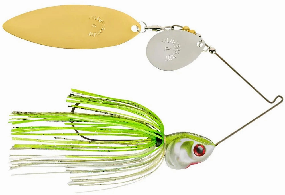 Booyah Covert Series Tandem Colorado Willow Spinnerbait - 1/2 oz
