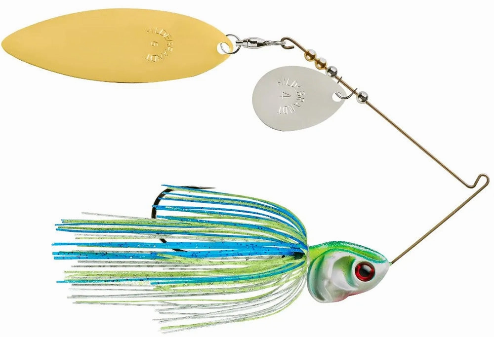 Booyah Covert Series Tandem Colorado Willow Spinnerbait - 1/2 oz
