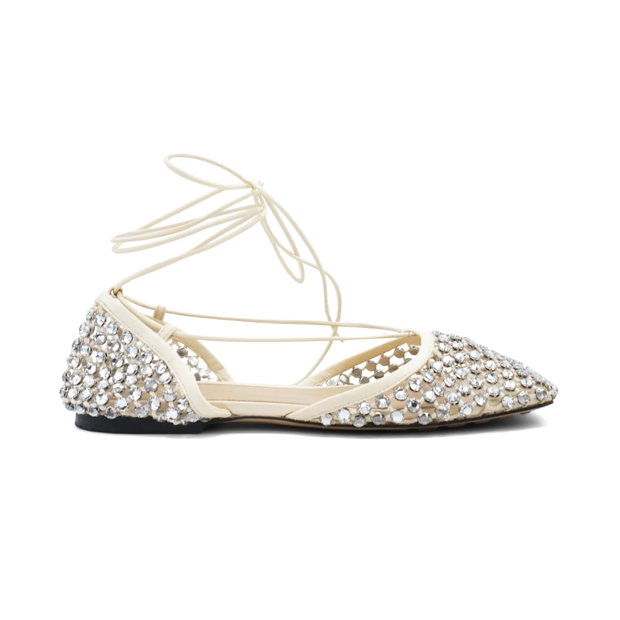 Odor Resistant Breathable Mesh Bottega Veneta 'Crystal Mesh' Sandals - Women'S 36.5