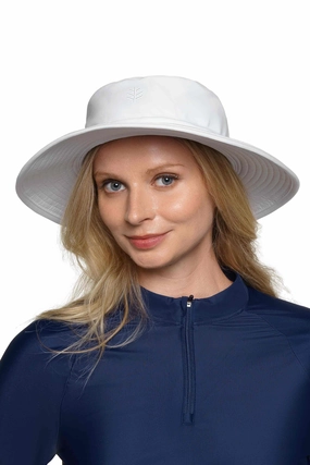 Brighton Chlorine Resistant Bucket Hat | White