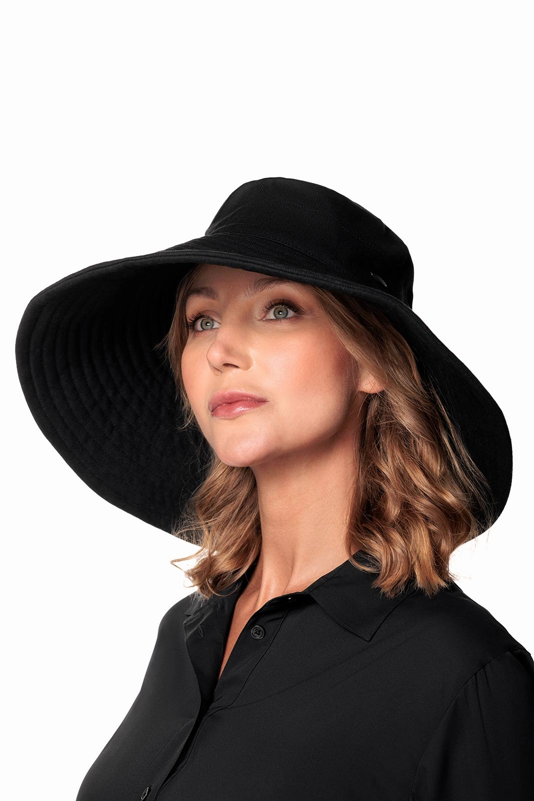 Brittany Beach Hat | Black