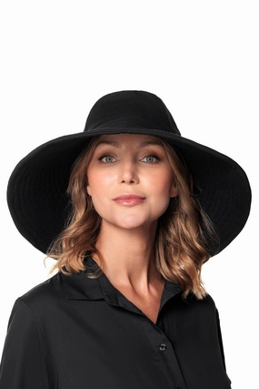 Brittany Beach Hat | Black