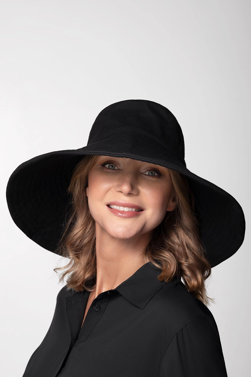 Brittany Beach Hat | Black