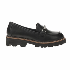 Canvas Shoes Brownie Points Slip On Lug Sole Loafers