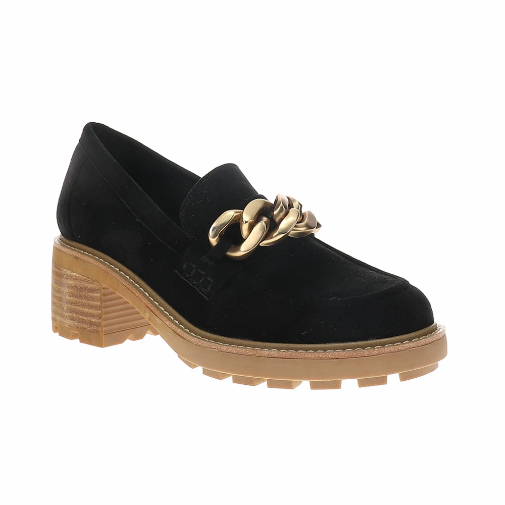 Brunch Vibes Lug Sole Pump Loafers Leather Shoes Quick Dry