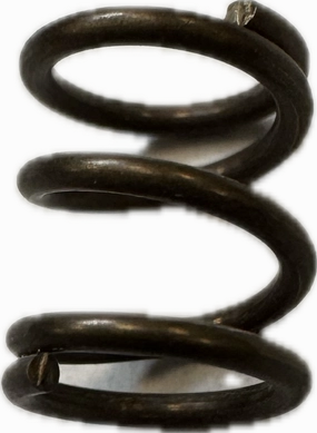 BV-600, 800, 1000 SPOOL SPRING - .032 17-7 SS WIRE, 3.8 TOTAL COILS, .190 MINIMUM DIA, .260 OD,.320 F.L., ENDS CLOSED, HT H-900