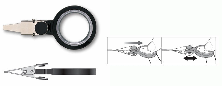 C&F CFT-120 Hackle Pliers