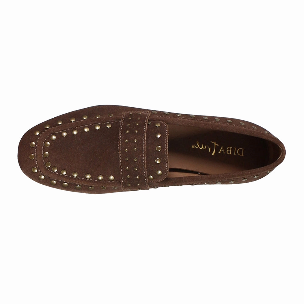 Can Yon Studded Slip On Loafers Cloud Comfort