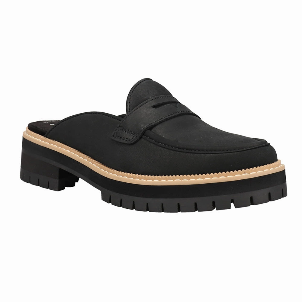 Cara Lug Sole Mule Loafers Essential Footwear