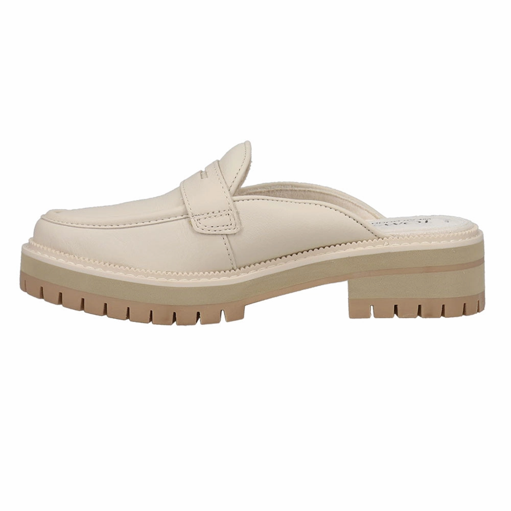 Waterproof Weather Resistant Cara Lug Sole Mule Loafers