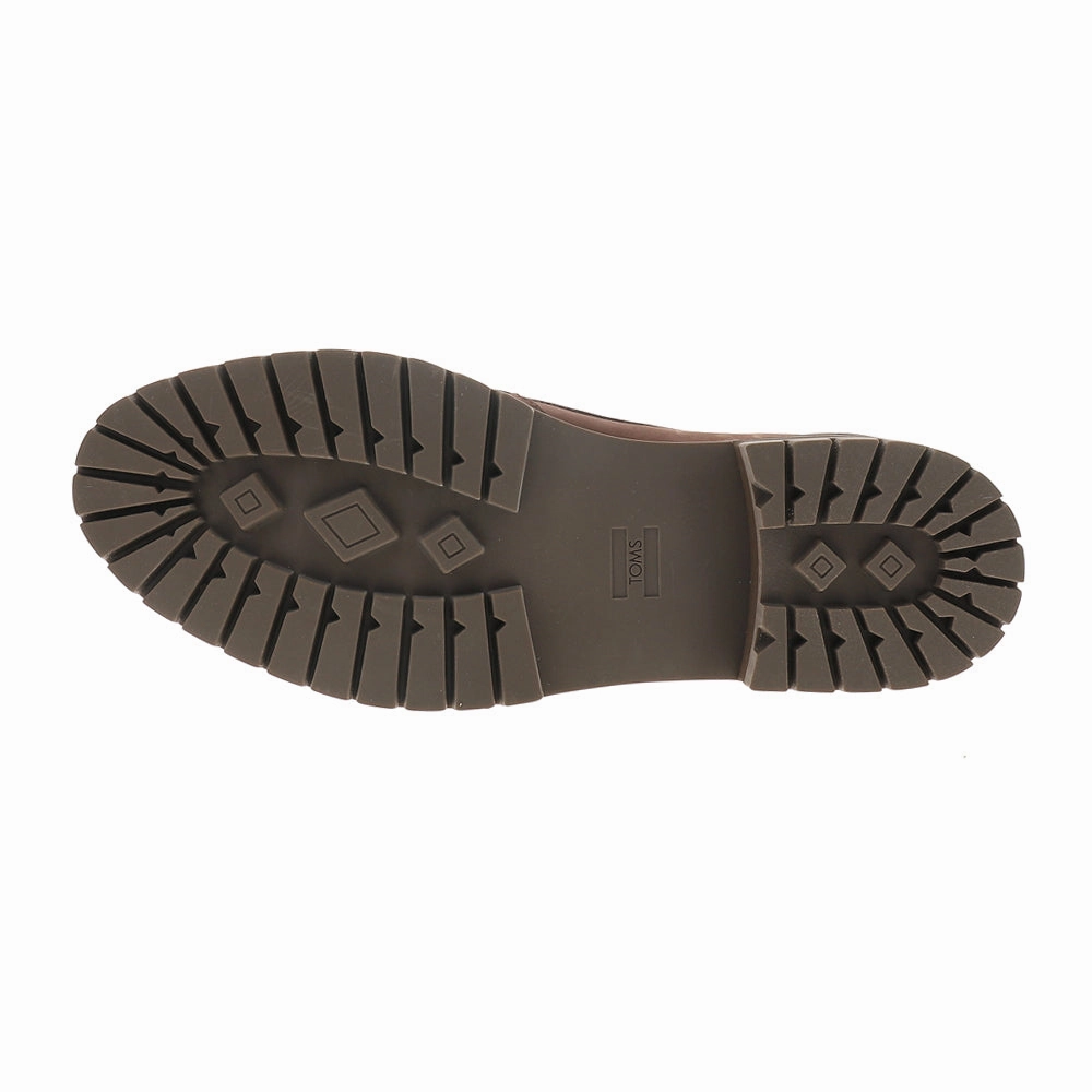 Shock Absorbing Modern Classic Cara Lug Sole Slip On Loafers