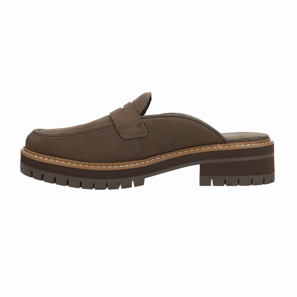 Comfortable Footwear Machine Washable Cara Mule Lug Sole Loafers